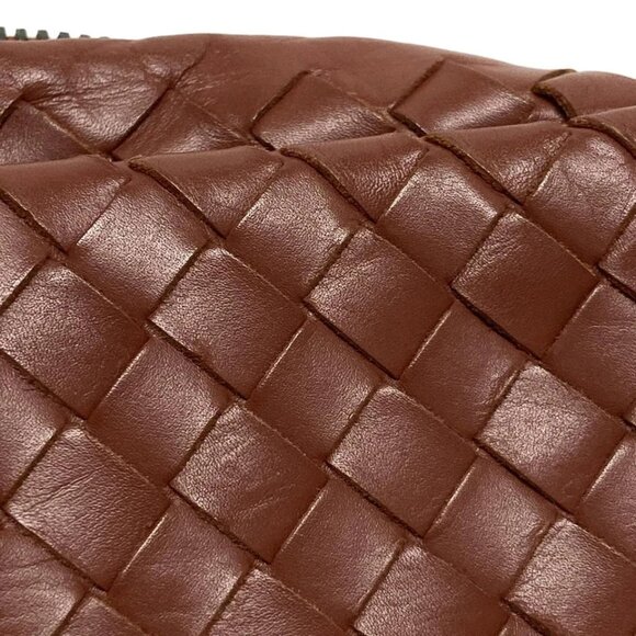 BOTTEGA VENETA Intrecciato - Red Leather Business Bag 723-082325 - Picture 8 of 14